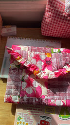 PINK PLUMERIA LAPTOP SLEEVE