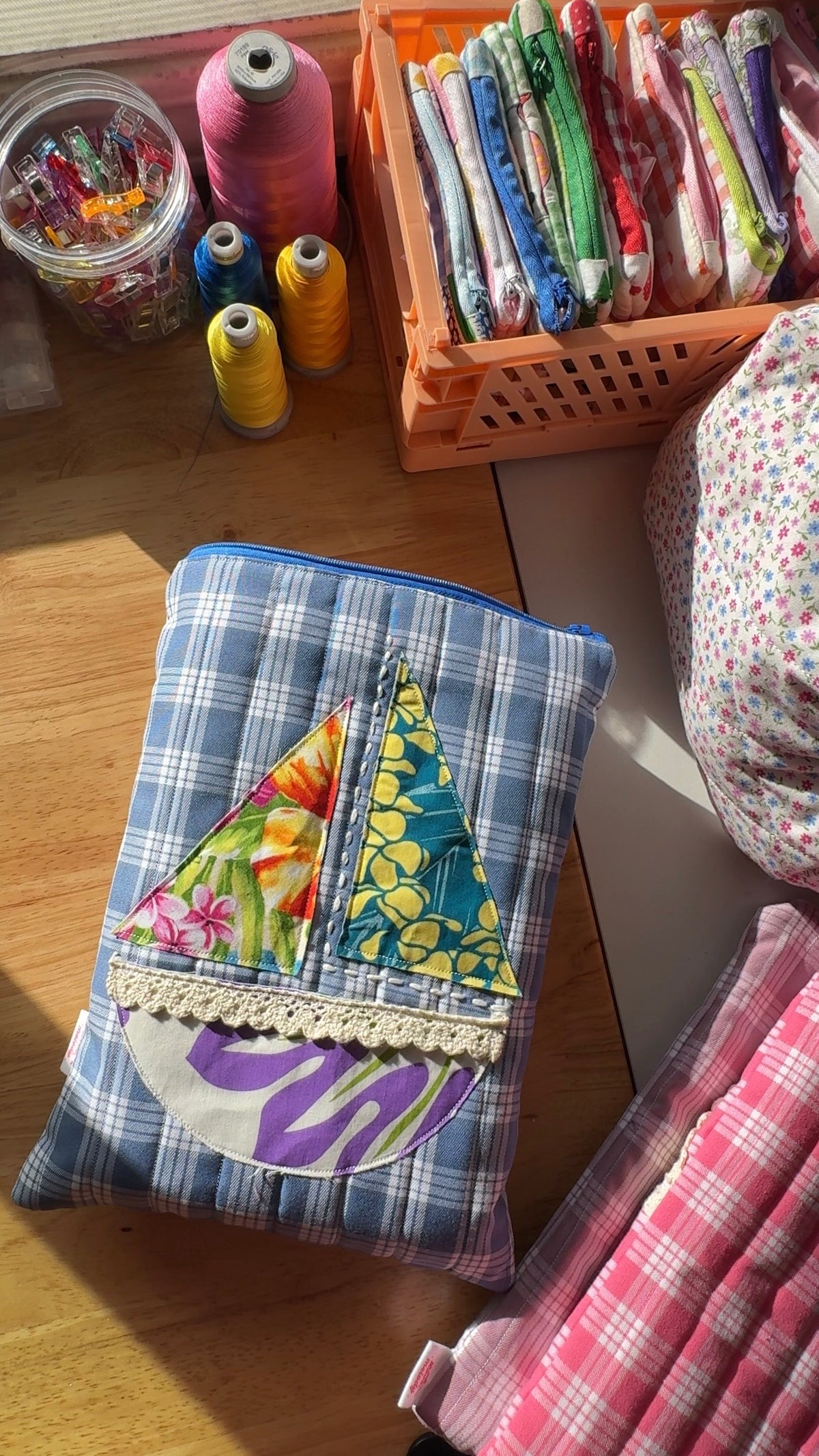 SAILBOAT BOOK SLEEVE