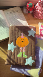 MISS PUMPKIN BOOK SLEEVE